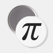 Pi Round Magnet Magneet (Voorkant / Achterkant)