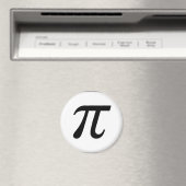 Pi Round Magnet Magneet (Insitu (Vaatwasser))