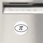 Pi Round Magnet Magneet (Insitu (Vaatwasser))