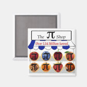 Pi Shop Magnet Magneet (Voorkant / Achterkant)