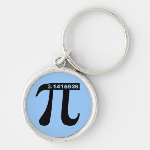 Pi-Sleutelhanger (Premium Round) Sleutelhanger