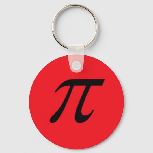 Pi Sleutelhanger Red (Voorkant)