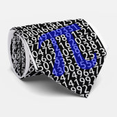 Pi-Stropdas - A 3.14 Necktie Stropdas (Opgerold)