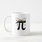 Pi Symbol Mug - Minimalist Math Pi Day Coffee Cup  (Gauche)