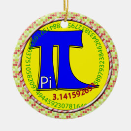 Pi-symbool 3.14 Ultimate Keramisch Ornament