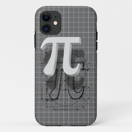 Pi Symbool Art Case-Mate iPhone Case (Achterkant)