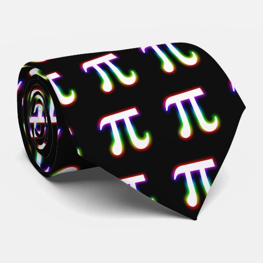Pi-symbool | Geek Stropdas (Opgerold)