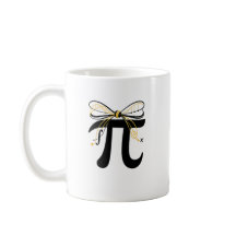 Pi Symbool Mok - Minimalistische Math Pi Day Koffi