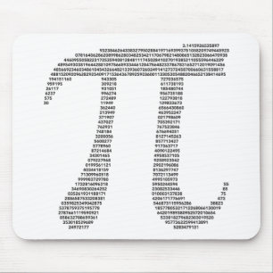 Pi-symbool Mousepad Muismat