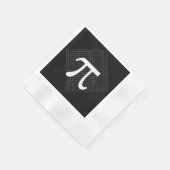 Pi Symbool Pi Day Paper Napkins Servet (Hoek)