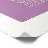 Pi-symbool Veel cijferige code Poster (Hoek)