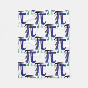 Pi Symbool Wiskunde Fleece Blanket