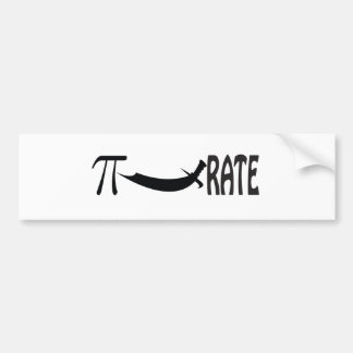 PI-TARIEF BUMPERSTICKER