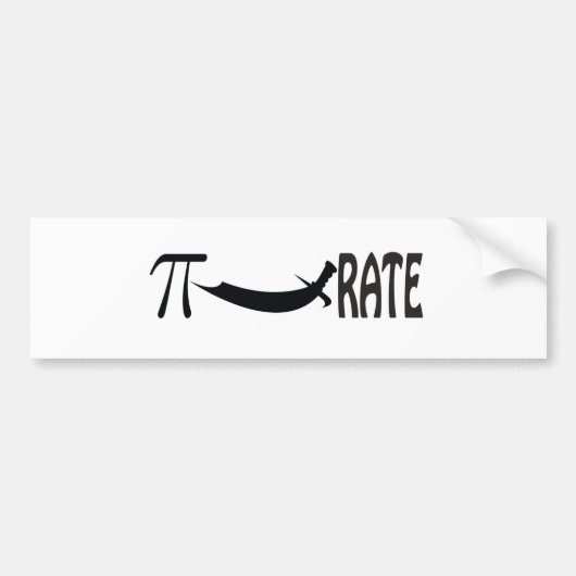 PI-TARIEF BUMPERSTICKER (Voorkant)