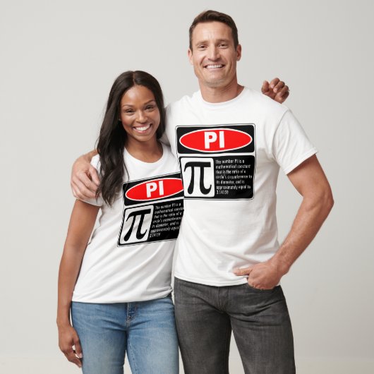 Pi-toelichting T-shirt (Unisex)