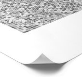 Pi tot op 31.415e decimaal met grote Pi Poster (Hoek)