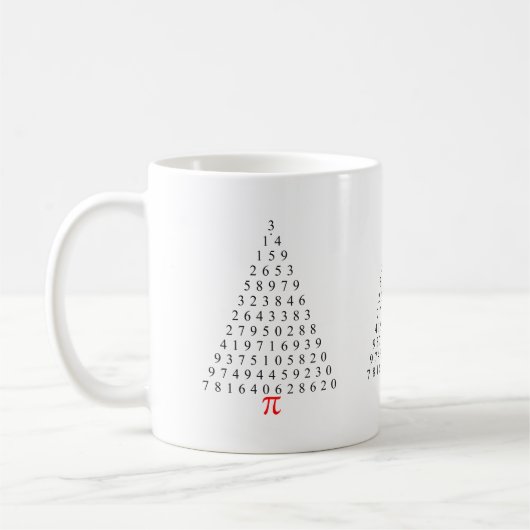 Pi Tree Triangle Mug (Gauche)