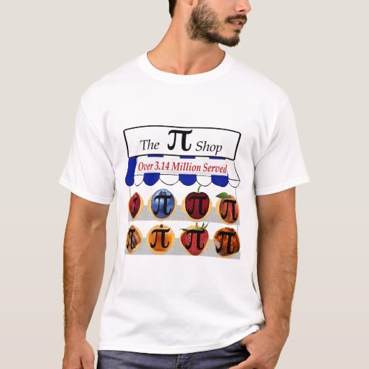 Pi Winkel T-shirt (Voorkant)