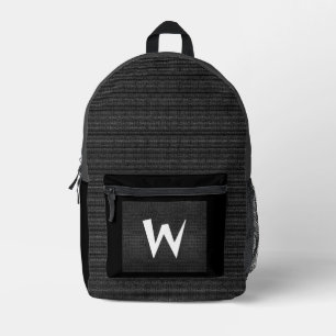 PI Wiskunde Nerd Student Teacher Zwart Grijs Monog Bedrukte Rugzak