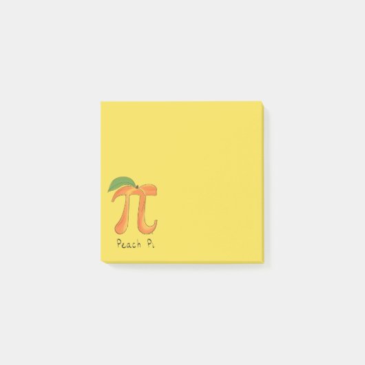 Pi-Wiskunde Pi-dag-notities voor elke PiCute Post-it® Notes (Voorkant)