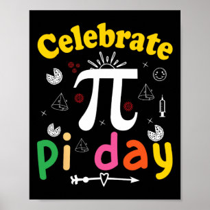 PI Wiskunde Science Stem Gift 3.14 pi Dag 1 Poster