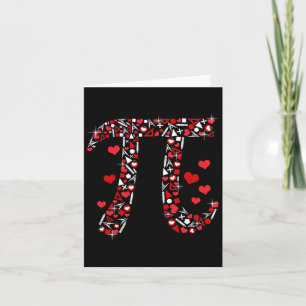 Pi Wiskunde Valentijnshirt Wiskundeleraar Valentij Kaart
