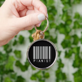 Pianist Bar-code Sleutelhanger (Hand)