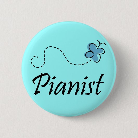 pianist Button voor pianolanten (Voorkant)