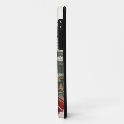 Pianist  Edwardian Mode Illustratie Case-Mate iPhone Case (Achterkant/links)