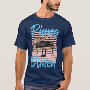 Pianist Girls Women Orchestra Classical Music Pian T-shirt