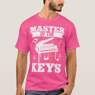 Pianist Meester Van De Toetsen Orkest Musicus T-shirt