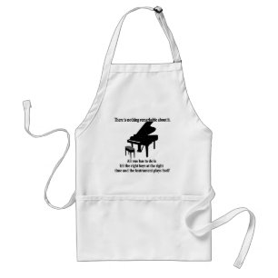 Pianist Musicien T-shirts en cadeautjes Standaard Schort