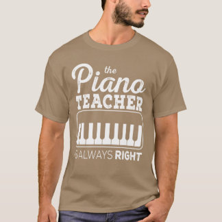 Pianist Pianist Keyboard Klassieke Muziek Gift T-shirt