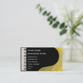 Piano à queue - carte d'industrie musicale (Debout devant)