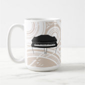 Piano à queue électrique : modèle 3D : Tasse de (Gauche)