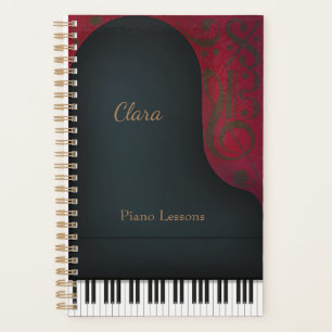 Piano à queue noir de concert Musique personnalisé