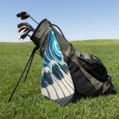 Piano Art Golfhanddoek (Groen)