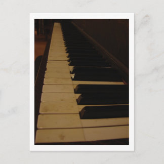 Piano bij het Quinault Lodge-meer Briefkaart