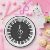 Piano-Borden voor partijconcertoverweging Papieren Bordje (Feest)