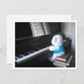 Piano Briefkaart (Voorkant / Achterkant)