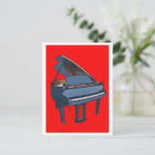 Piano Briefkaart (Staand voorkant)