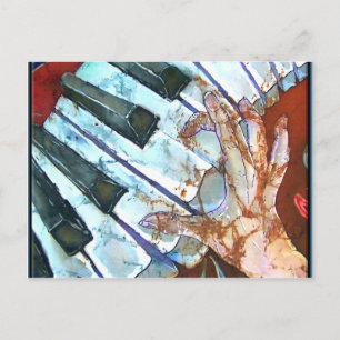 PIANO-BRIEFKAART BRIEFKAART