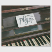  piano cadeaupapier (Vlak)