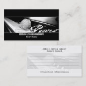 Piano - Carte de visite (Devant / Derrière)