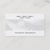 Piano - Carte de visite (Dos)