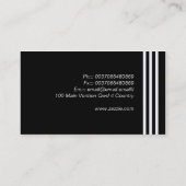 piano carte de visite (Dos)