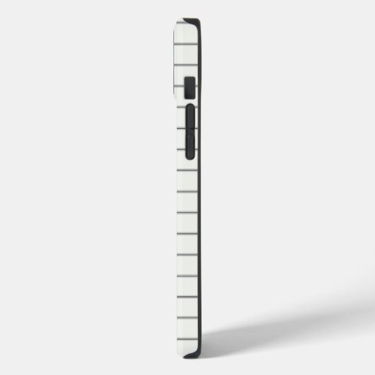 Piano Case-Mate iPhone Case (Achterkant / Links)