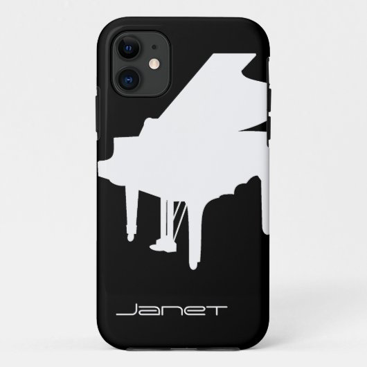 Piano Case-Mate iPhone Case (Achterkant)