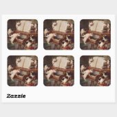 PIANO CATS - Grappige  Cat Stickers (Vel)