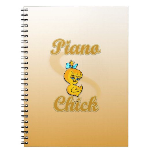 Piano Chick Notitieboek (Voorkant)